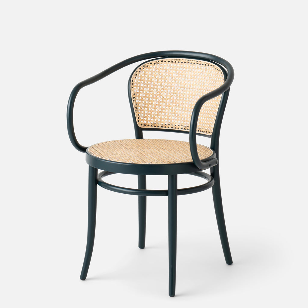 TON 33 Bentwood Caned Armchair::Fern::Main