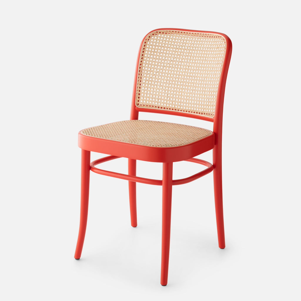 TON 811 Caned Chair::persimmon::main