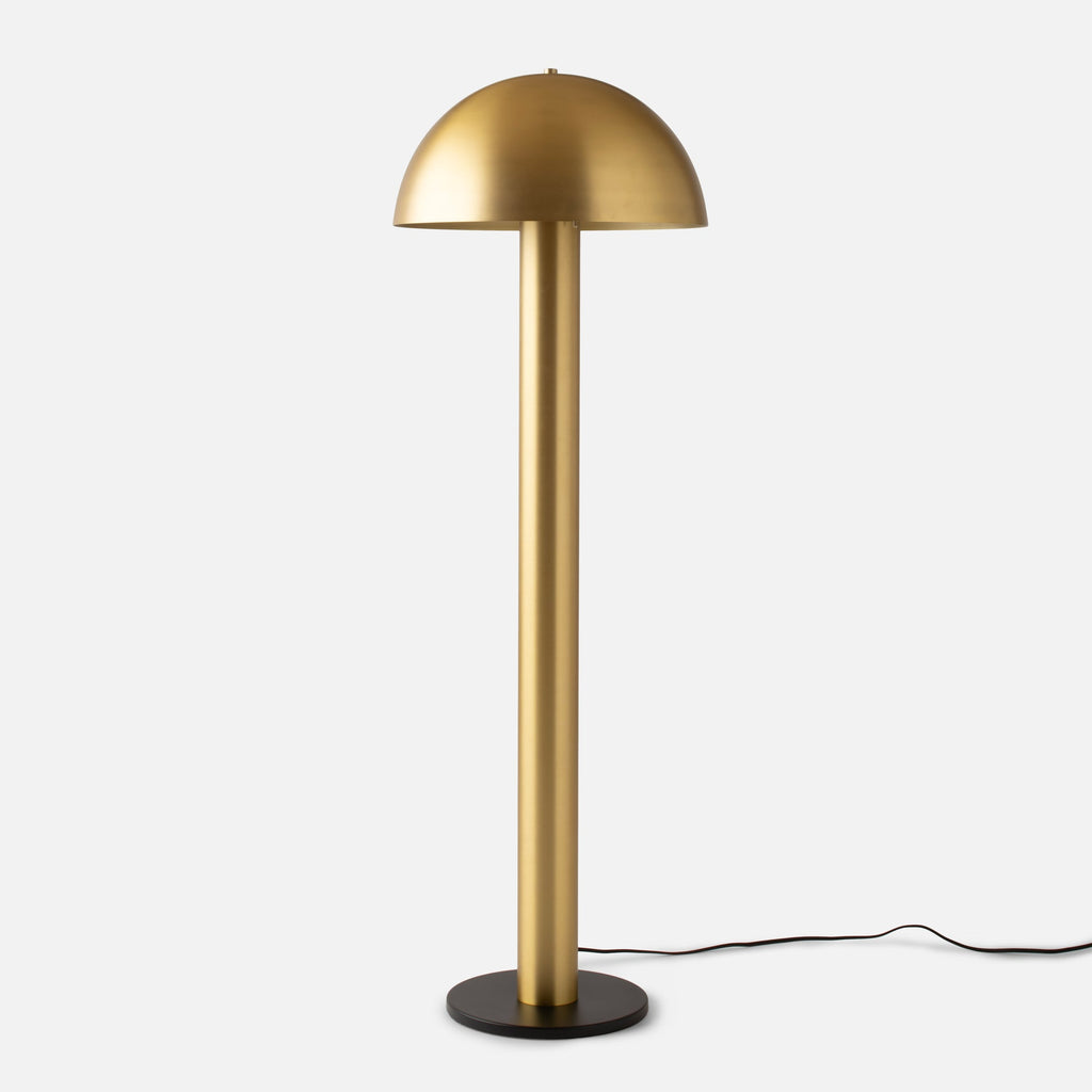 Sidnie Floor Lamp::natural brass::main
