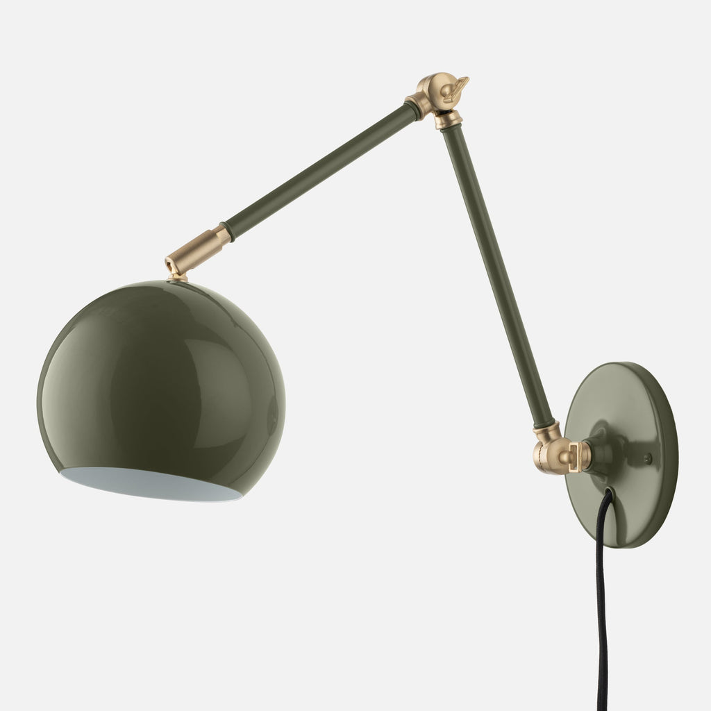 Isaac Plug-In Sconce - Long Arm