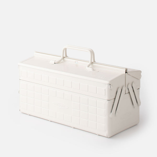 Classic Metal Toolbox in Satin White by Schoolhouse