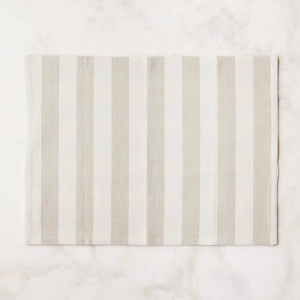 Essential Striped Placemats, Set of 4