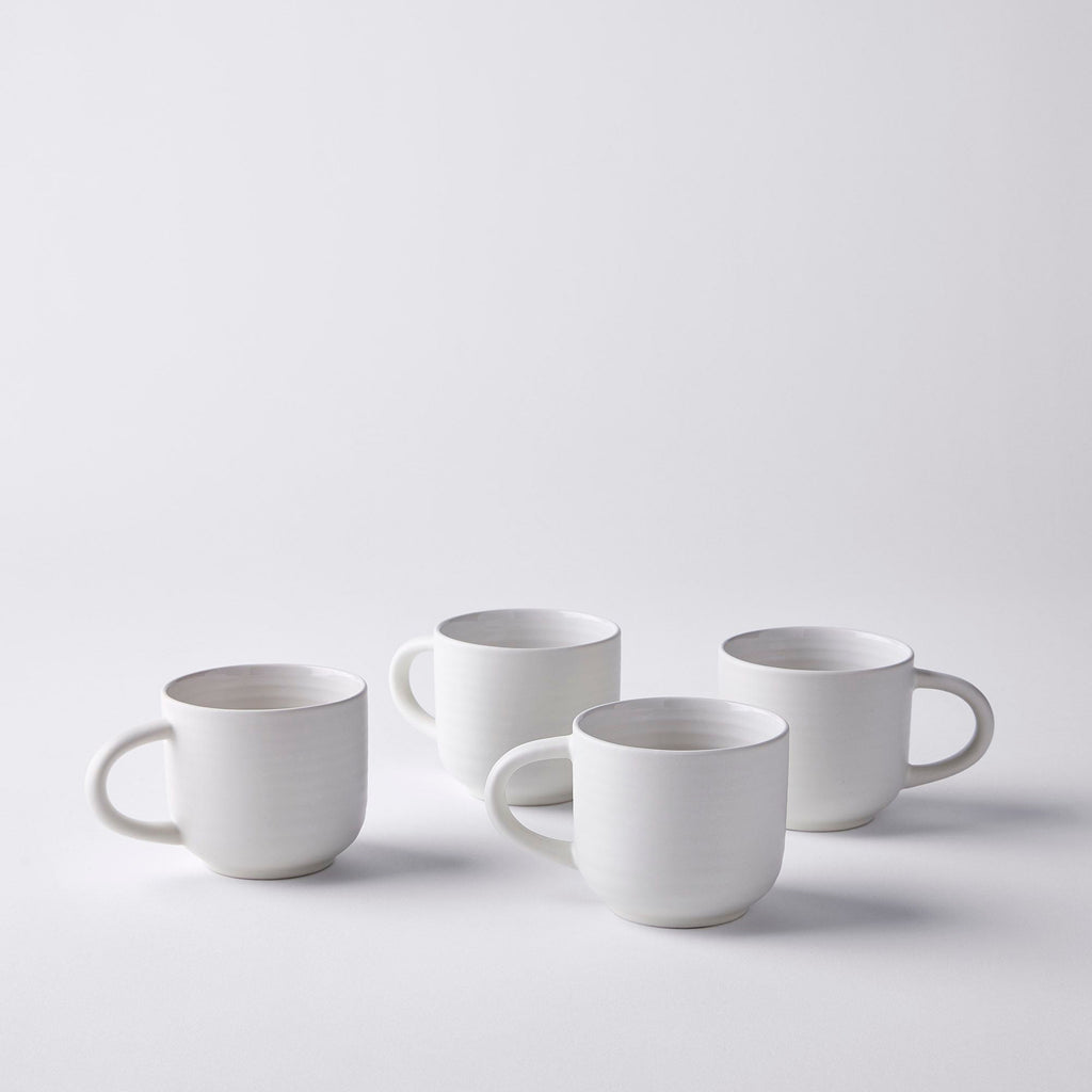 Essential Stoneware Mug - Set of 4::bone::main