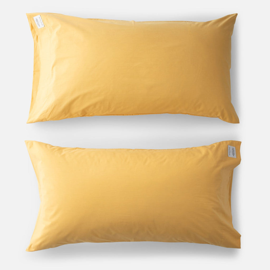 Cross-Dyed Pillow Cases, Set of 2