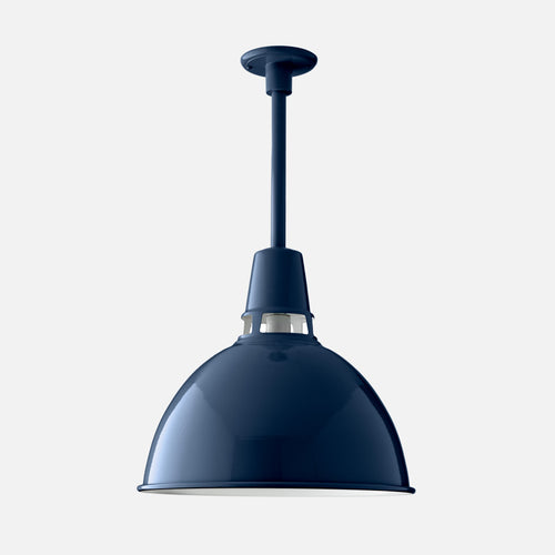 Factory 7 Rod Pendant in Black | LED by Schoolhouse 117400