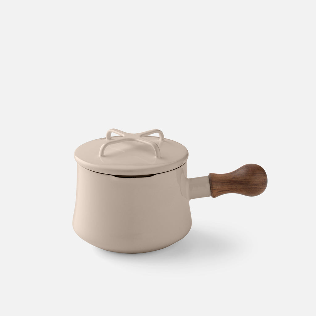 Kobenstyle By Dansk Enamelware 1 Qt Saucepan Pot White - New Auction