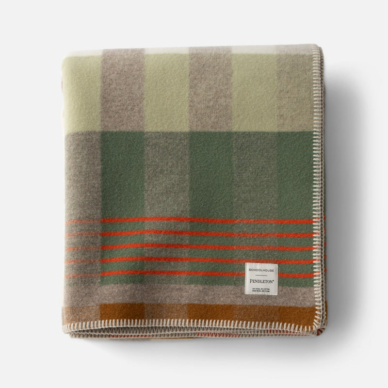 Schoolhouse x Pendleton ® Canebrake Wool Blanket