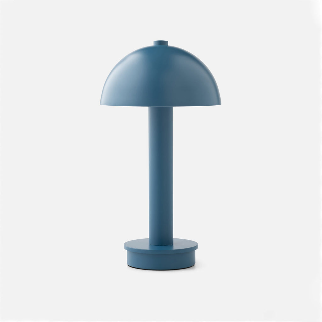 Sidnie Portable Lamp in Pool-Satin by Schoolhouse