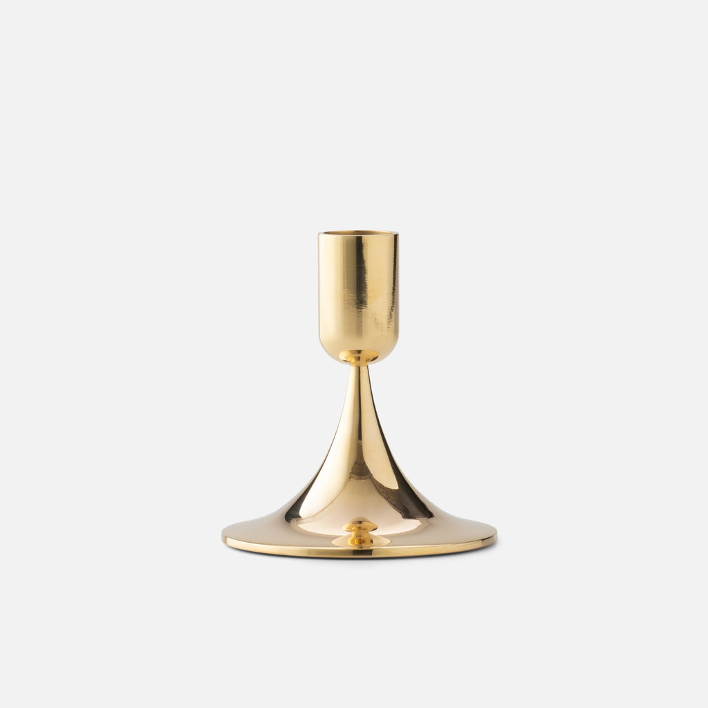 Candle Stand Handcrafted In Brass Size 6.7 Inches