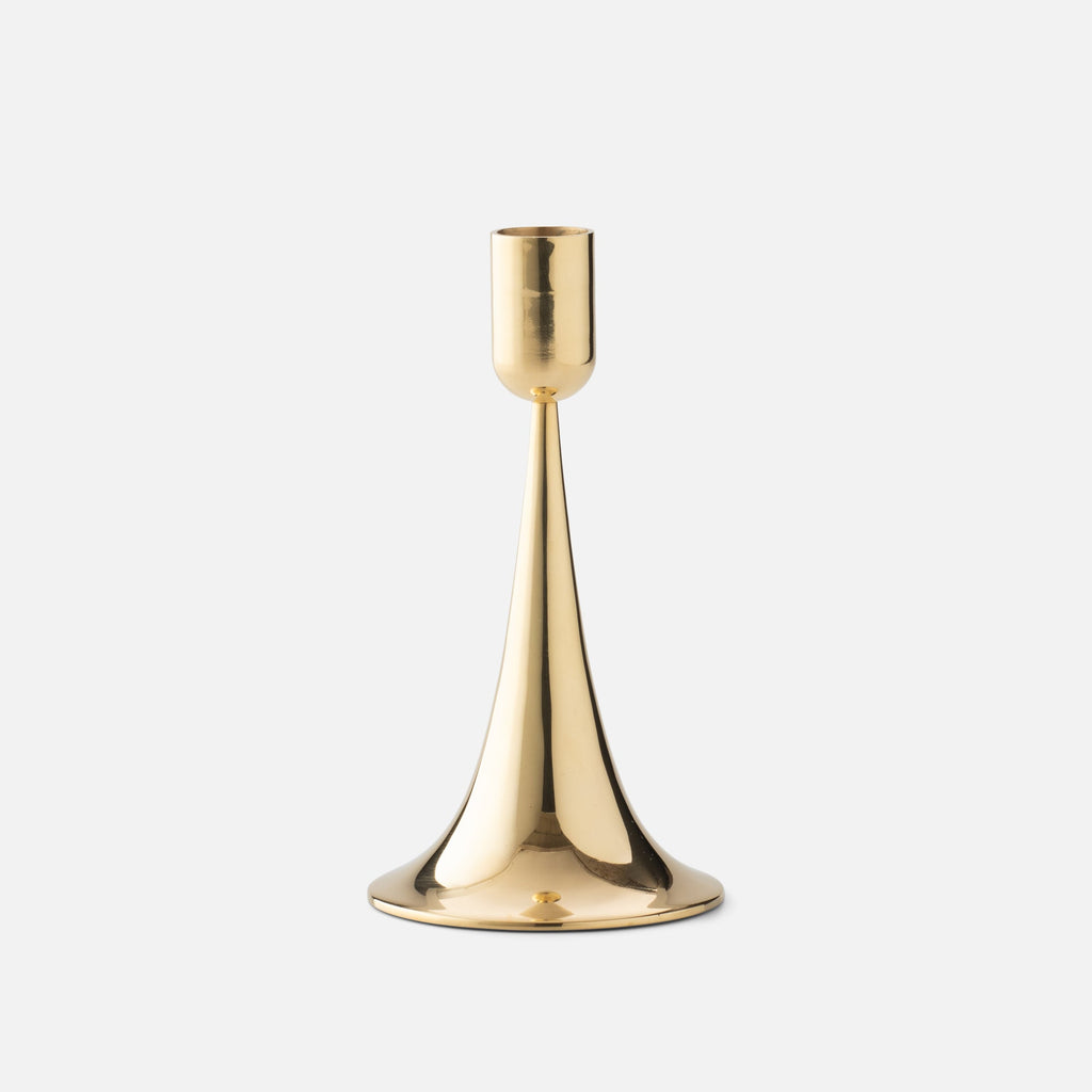 Brass Trumpet Candle Holder – Schoolhouse