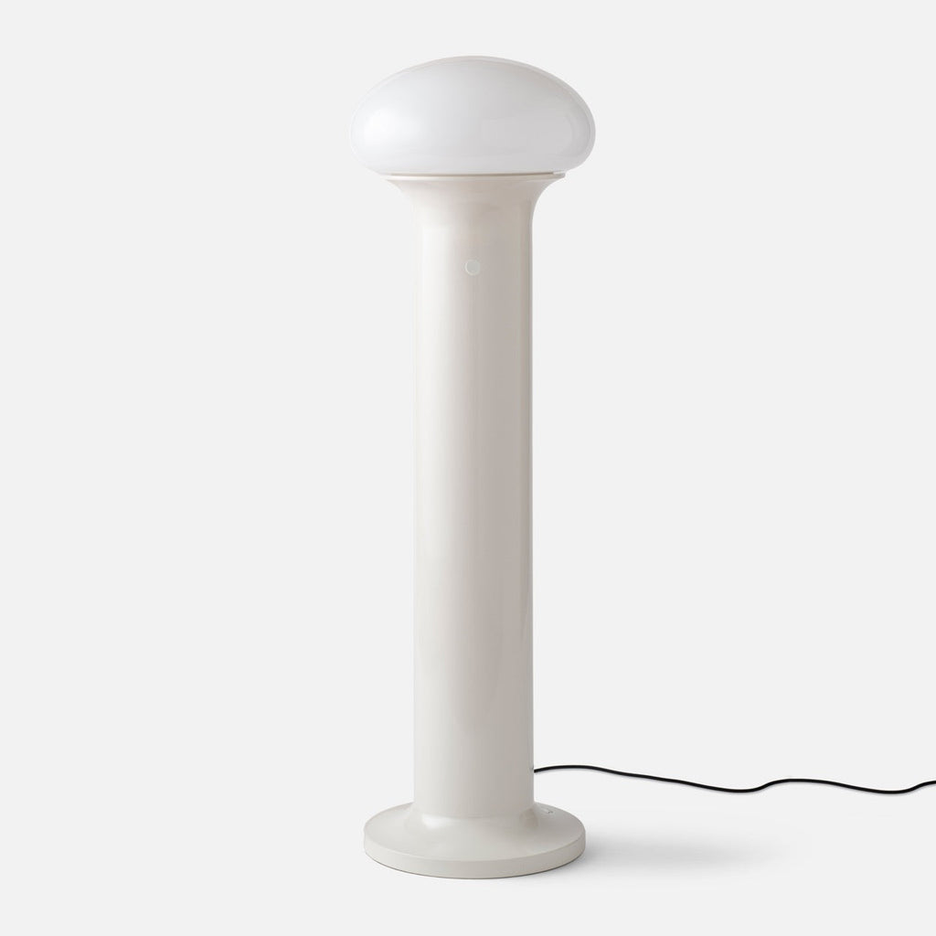 Rospo Floor Lamp::shell white-gloss::main