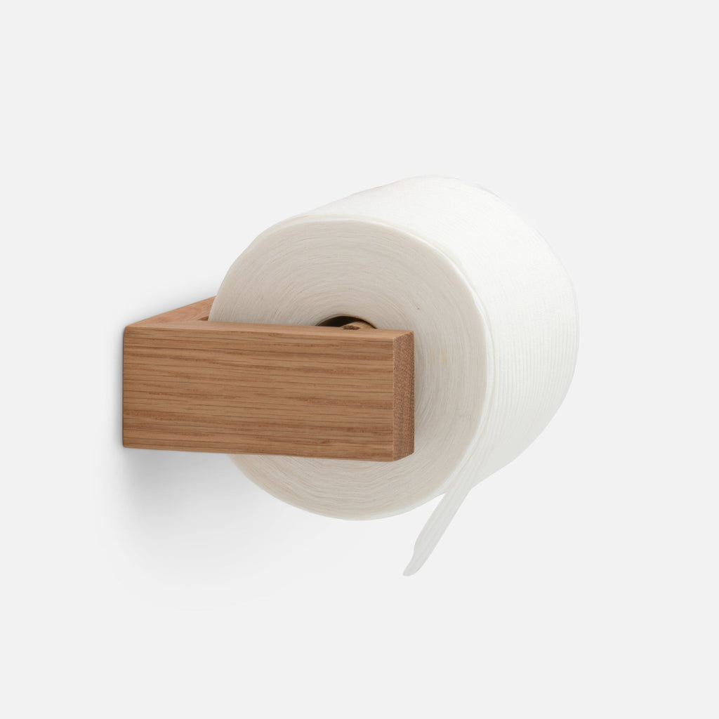 Oak Tissue Roll Holder:main