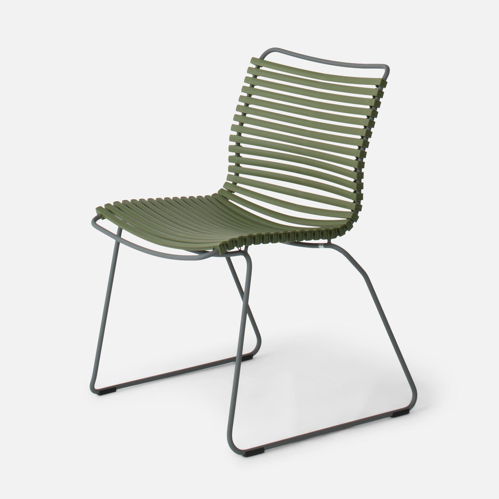 Click Outdoor Dining Chair::Olive::main