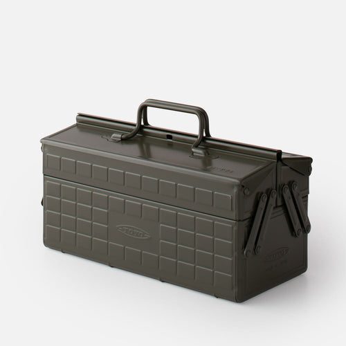 Classic Metal Toolbox in Sergeant Green by Schoolhouse