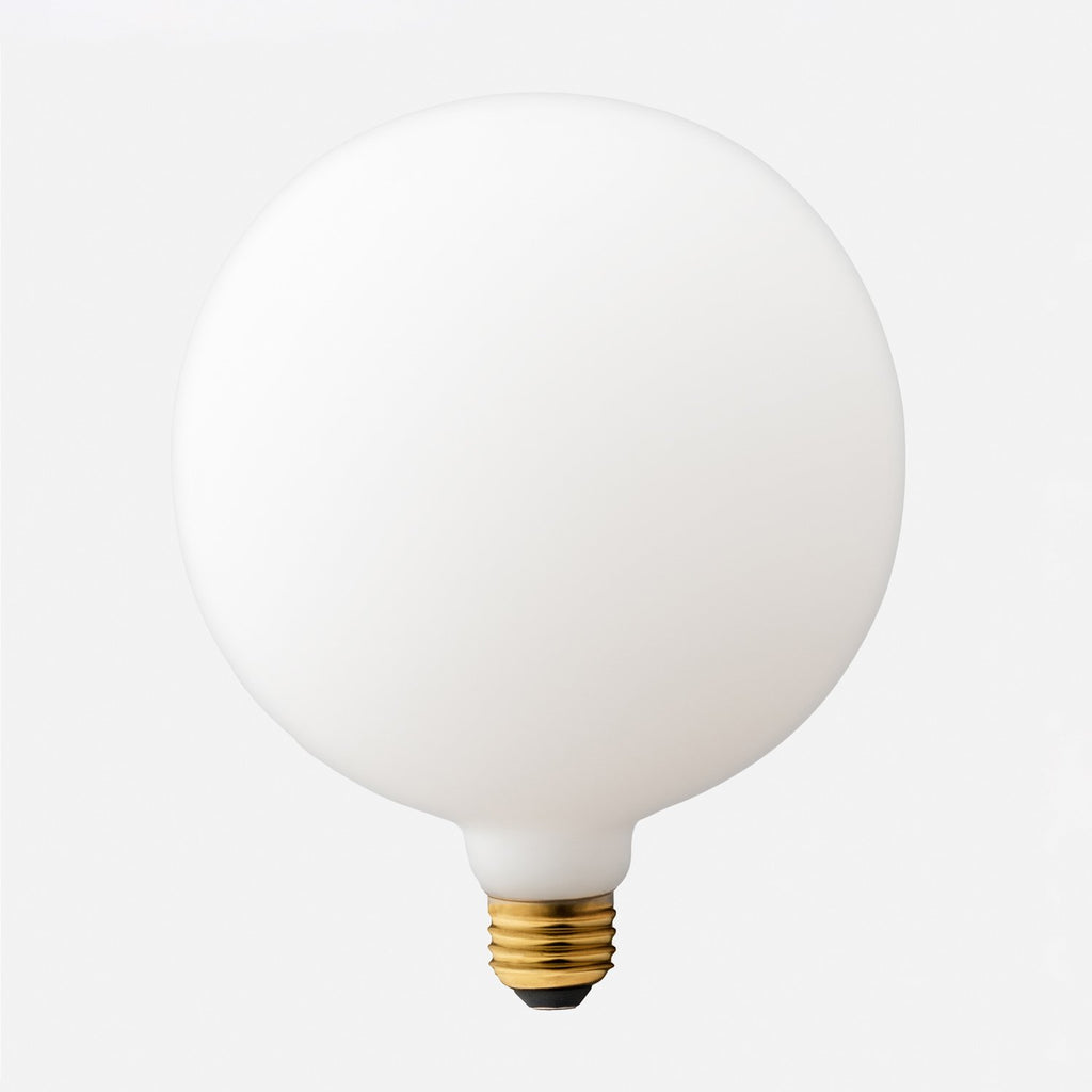 G47 Matte Porcelain - Dim to Warm LED Bulb
