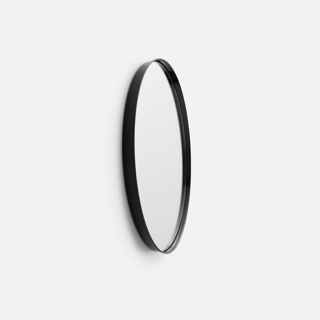 Grant Mirror in Black Size 20 by Schoolhouse