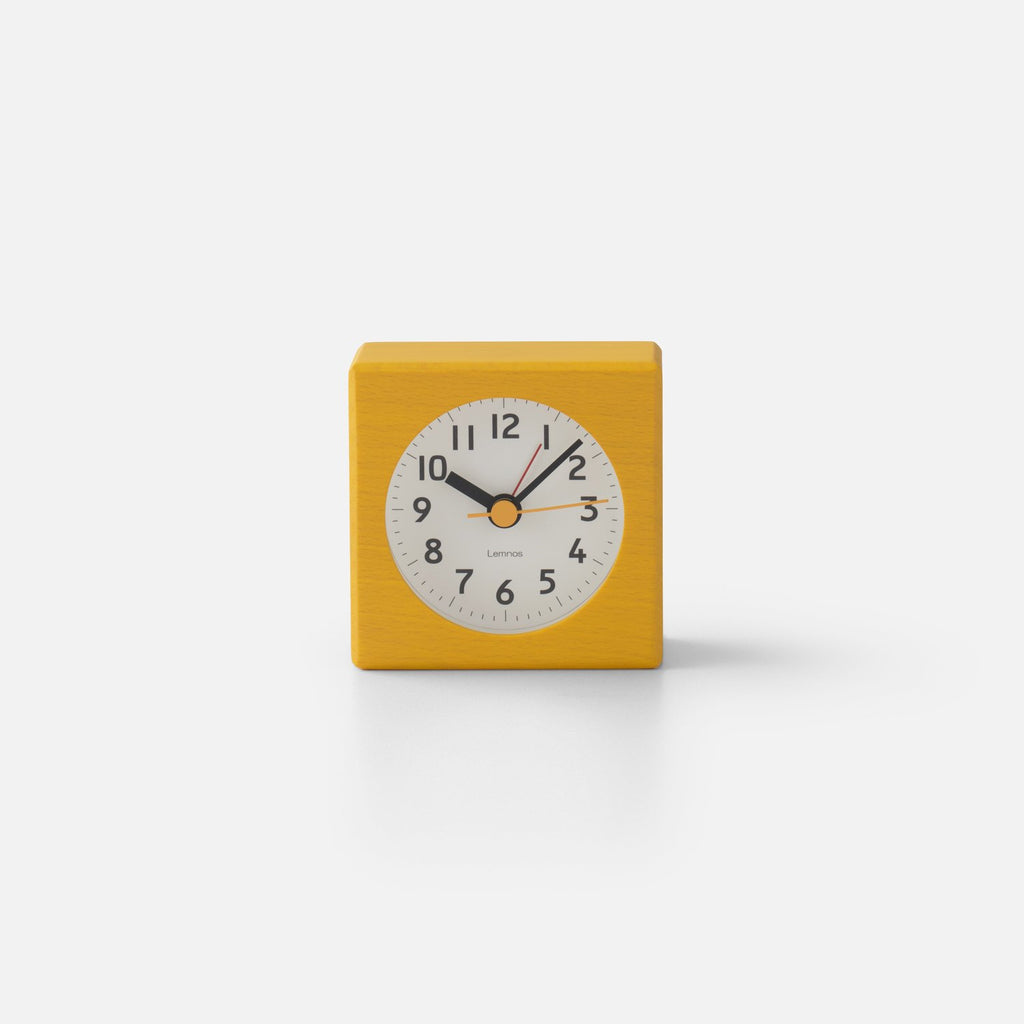 Wood Block Alarm Clock:Main