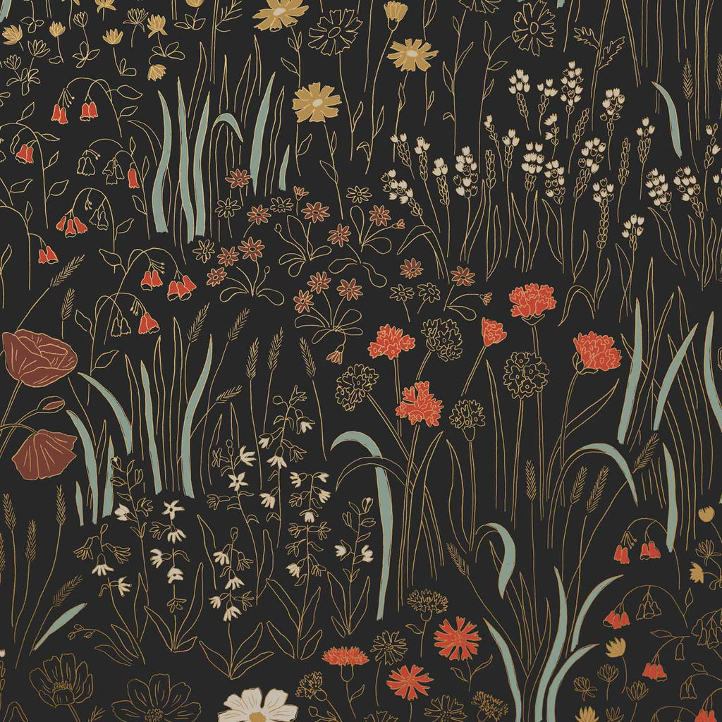 Alpine Garden Wallpaper - Multi