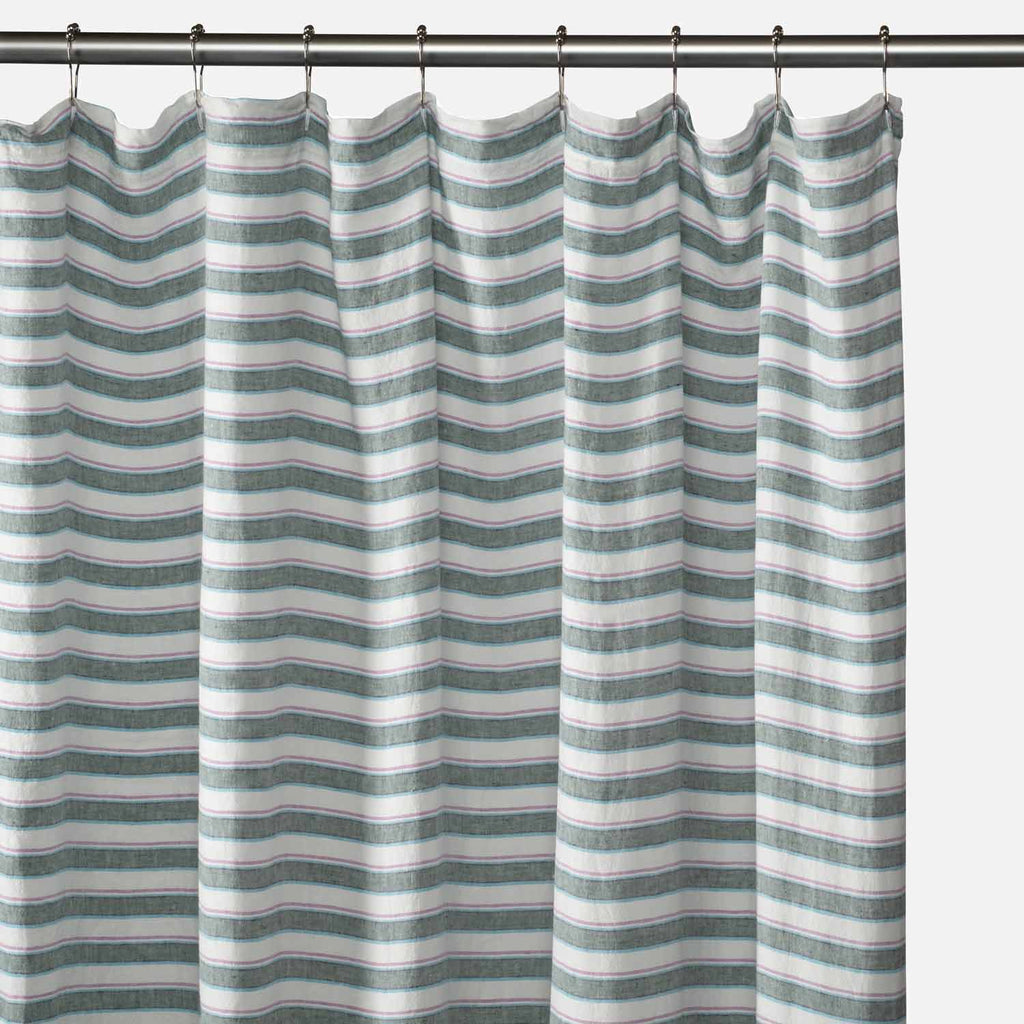 Market Stripe Shower Curtain Schoolhouse