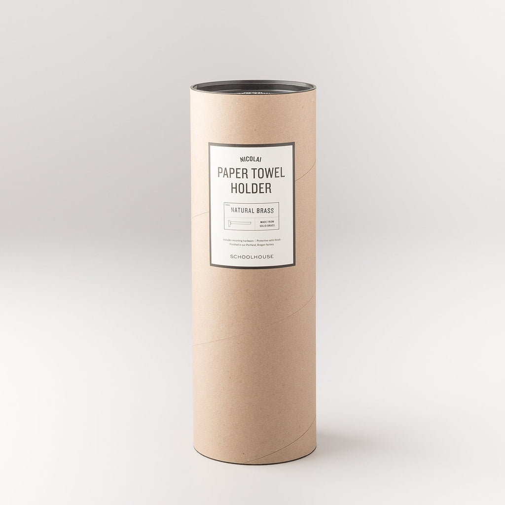 Standing Brass Paper Towel Holder – Pepe & Carols