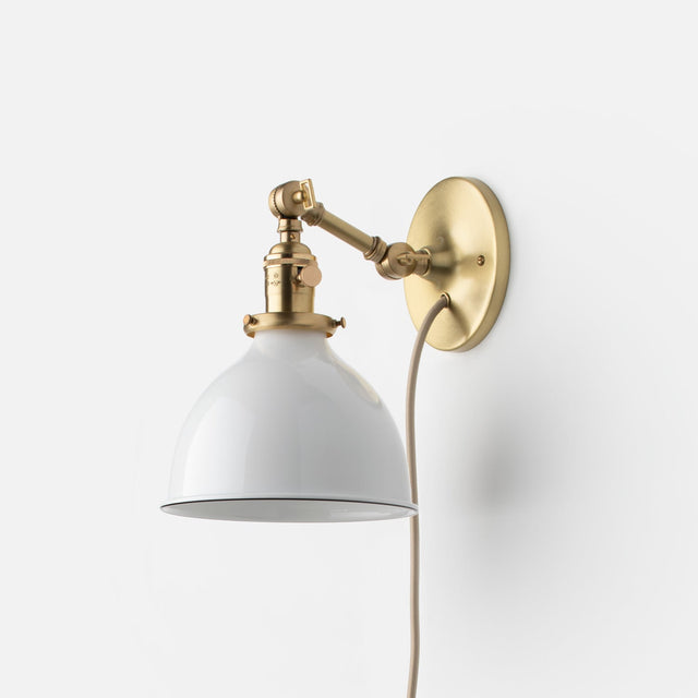 How to Dress Up Plug-In Wall Sconces (and avoid cord purgatory ;) — The  Grit and Polish
