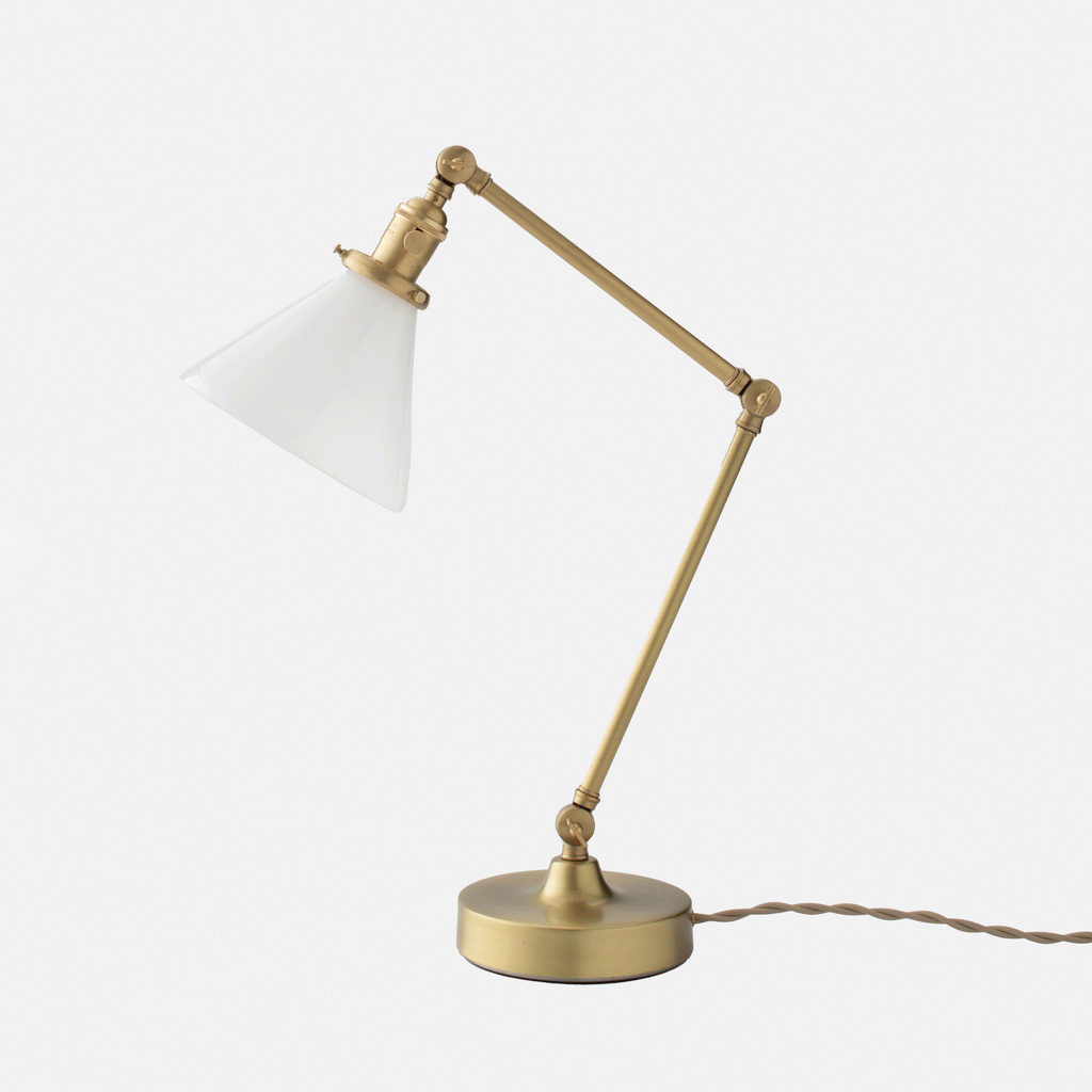 Princeton Desk Lamp::natural brass::main