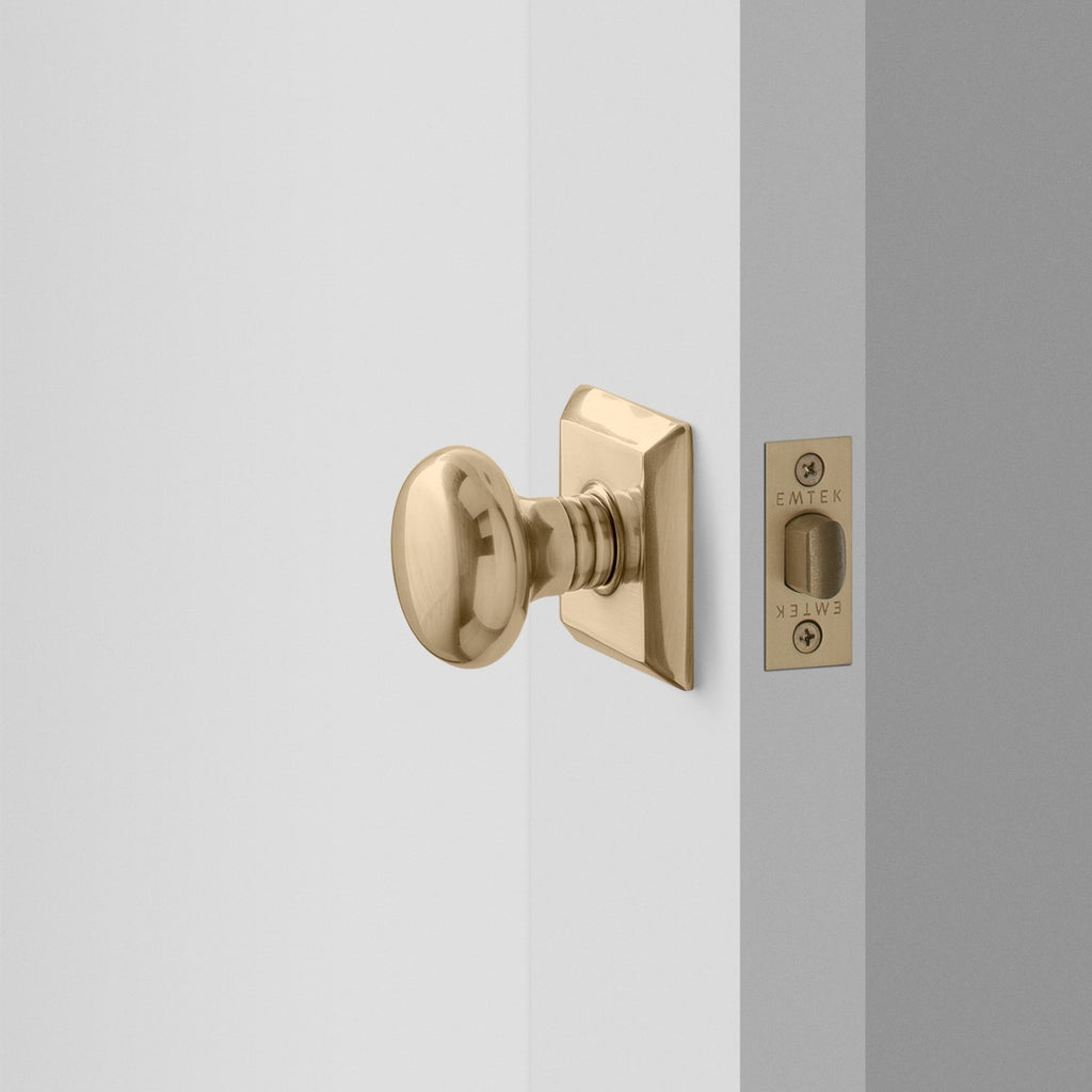 Freeport Small Door Set with Portsmouth Knob - Antique Brass:main